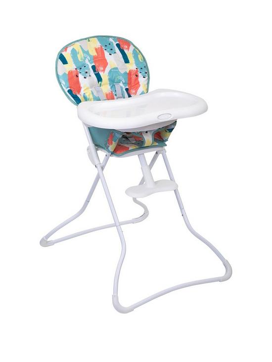 front image of graco-snack-n-stow-highchair