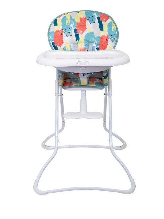 back image of graco-snack-n-stow-highchair
