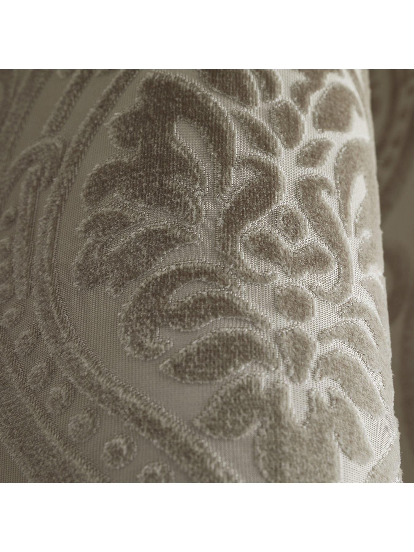 Image 4 of 5 of Curtina Chateaux Embossed Damask Eyelet Curtains
