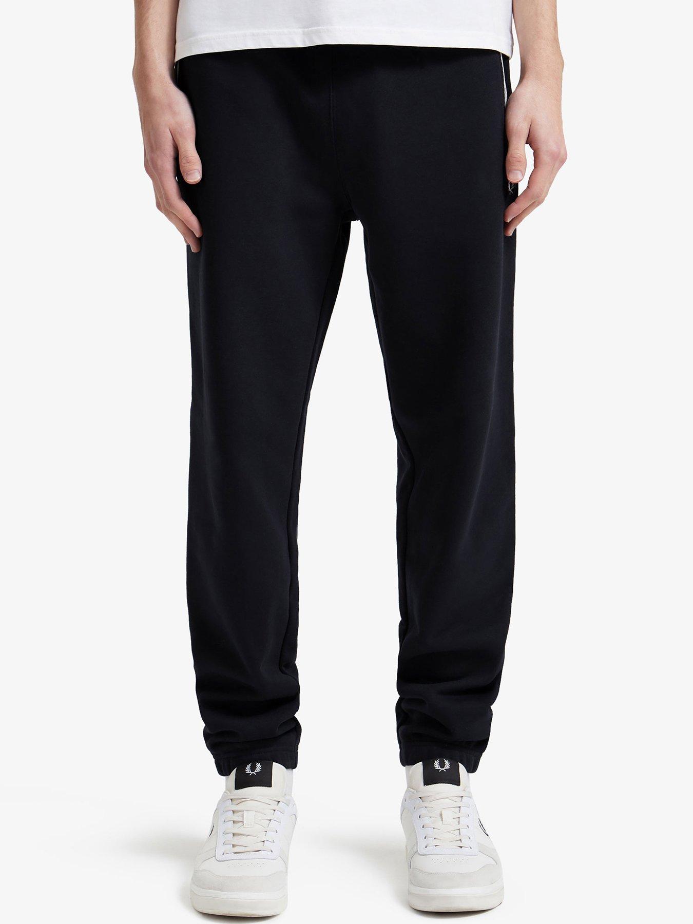 mens joggers without elasticated bottoms