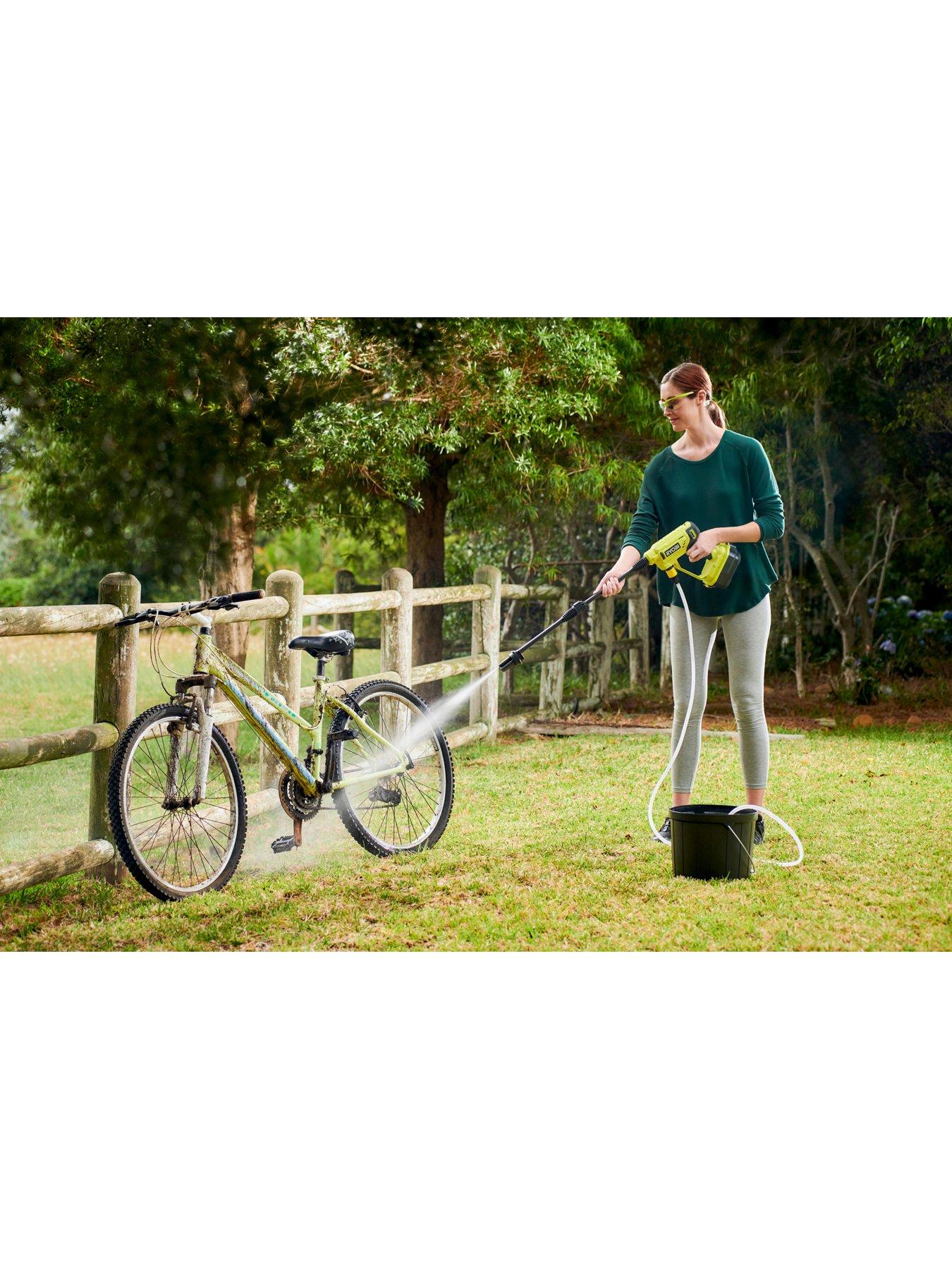  image of ryobi-ry18pw22a-0-18v-one-22-bar-cordless-power-washer-battery-charger-not-included