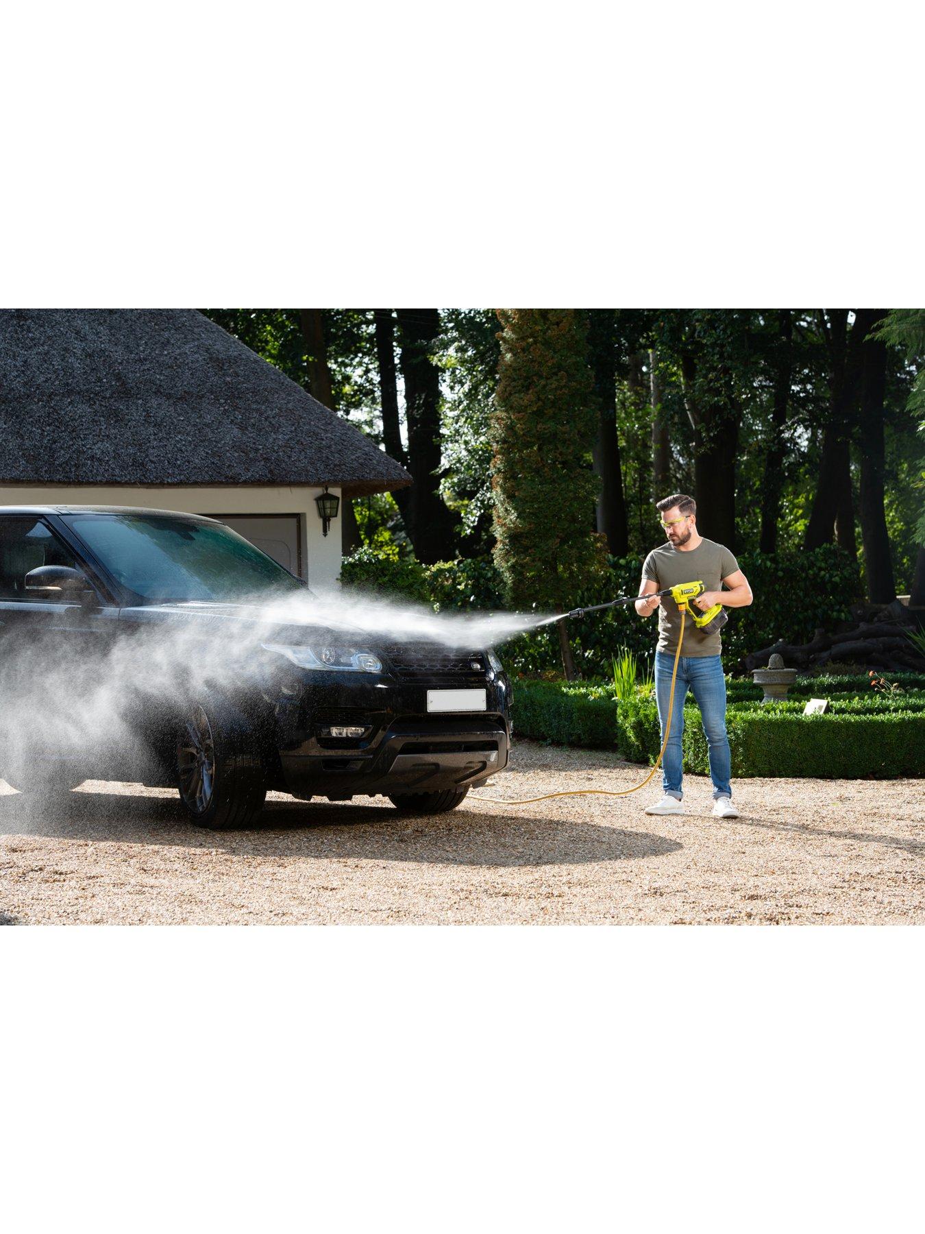  image of ryobi-ry18pw22a-0-18v-one-22-bar-cordless-power-washer-battery-charger-not-included