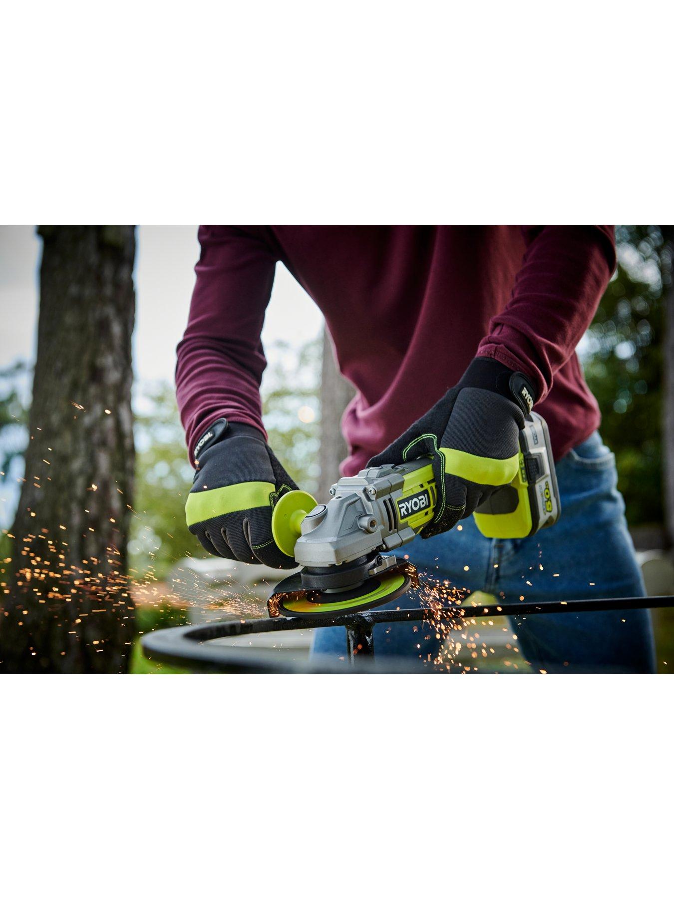 Image 2 of 4 of RYOBI R18AG7-0 18V ONE+ Cordless Brushless Angle Grinder (Bare Tool)