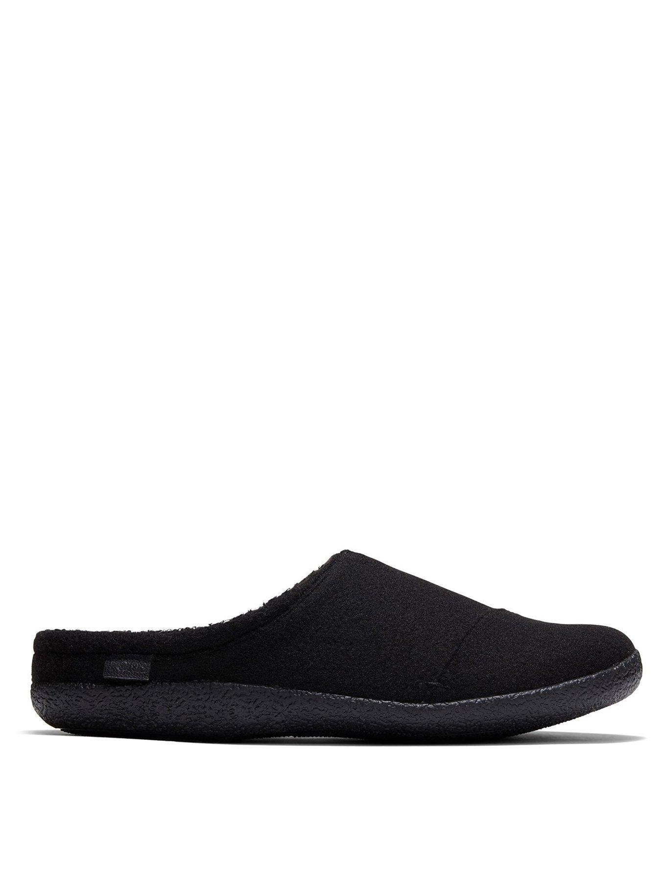 toms berkeley slippers black