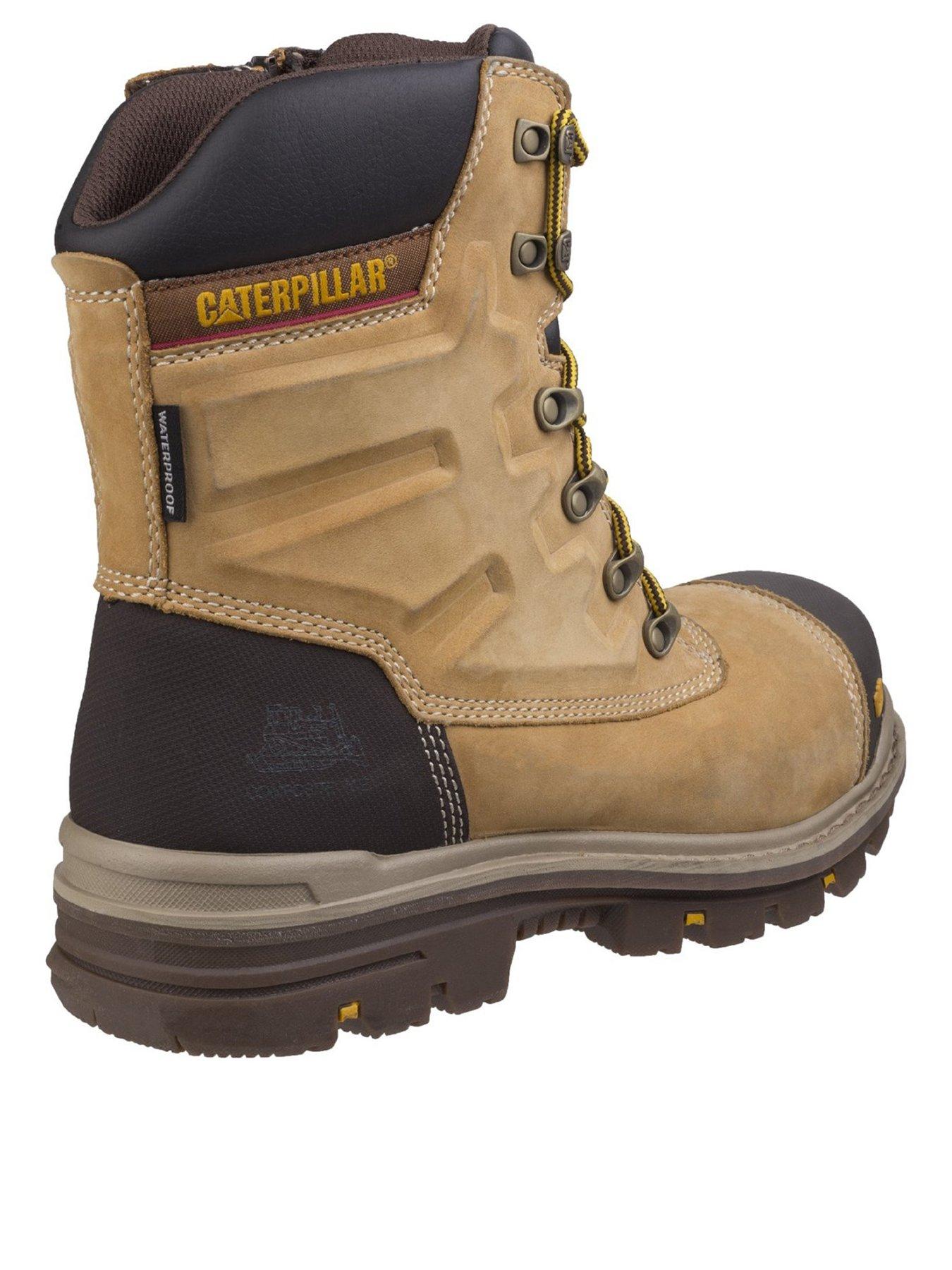 CAT Premier Safety Boots Honey