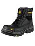  image of cat-gravel-6-inch-safety-boots-black