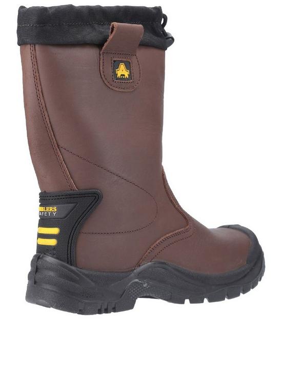 stillFront image of amblers-safety-safety-fs245-rigger-boots-brown