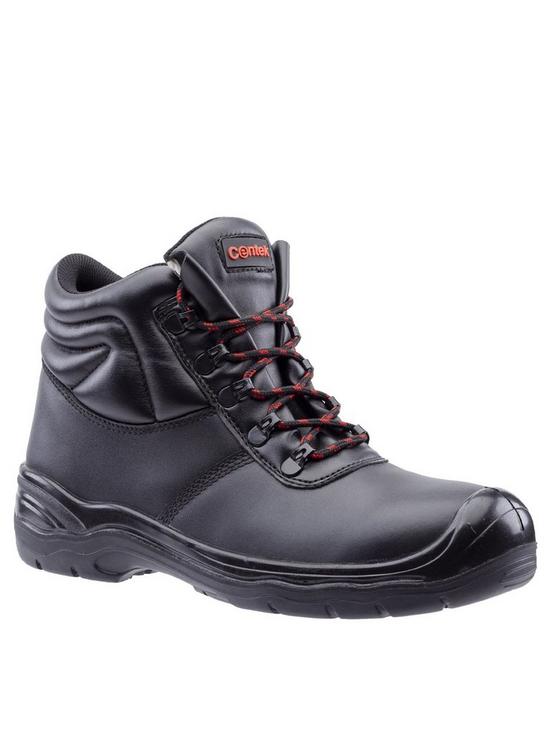 front image of centek-fs336-safety-boots-black