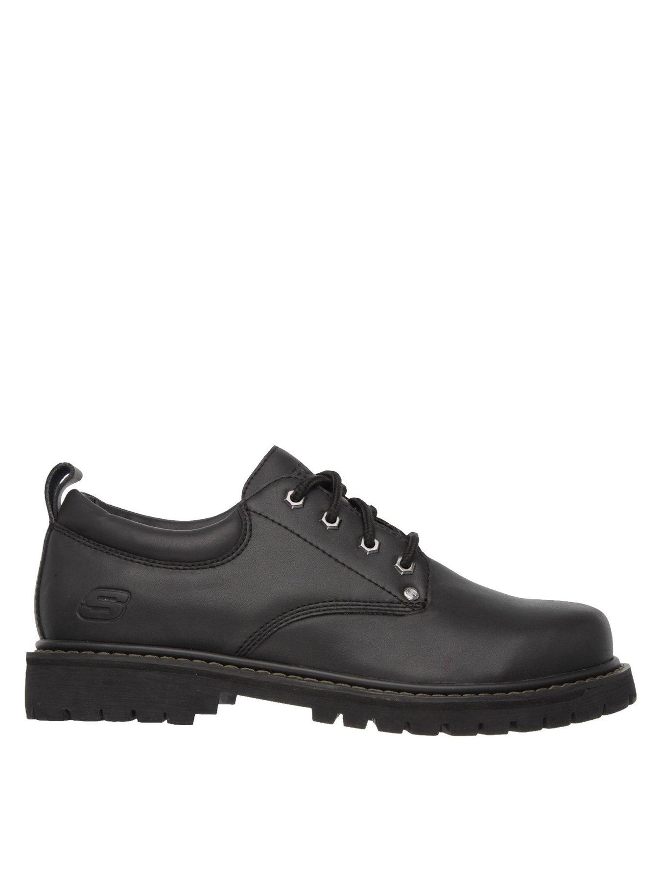 Image 3 of 5 of Skechers Tom Cats Utility Leather Shoes - Black