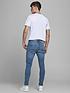  image of jack-jones-tom-organic-skinny-fit-jeans-blue-denim