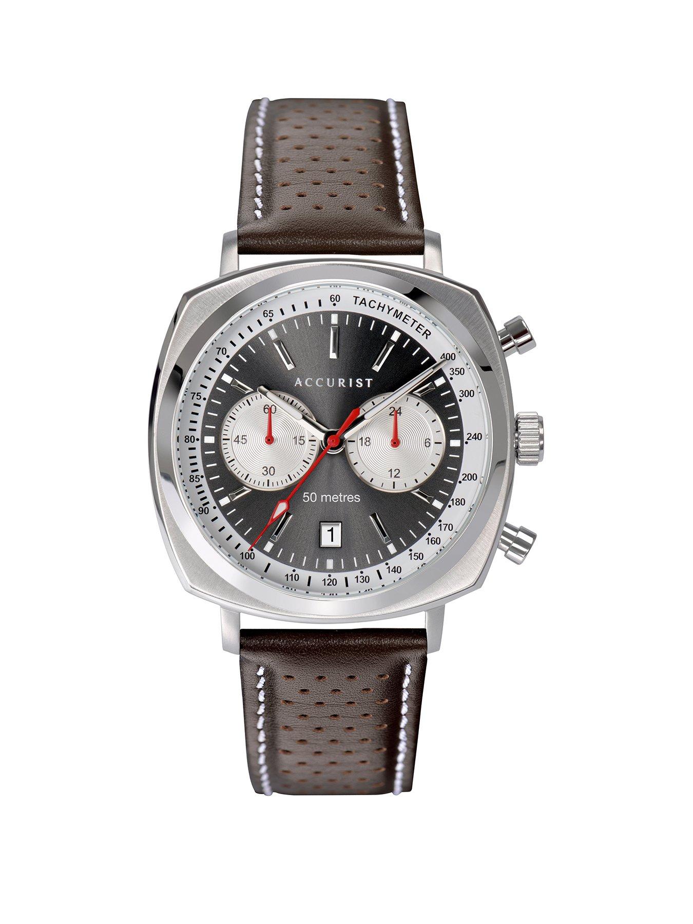 accurist square watch