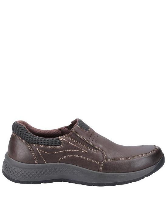 front image of cotswold-churchill-slip-on-leather-shoes