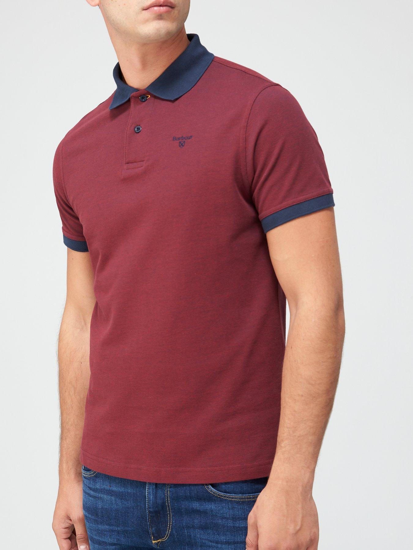 barbour sports polo