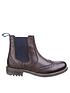  image of cotswold-cirencester-leather-brogue-boots-brown