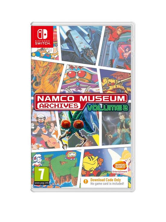 front image of nintendo-switch-namco-museum-archives-volume-2-code-in-box