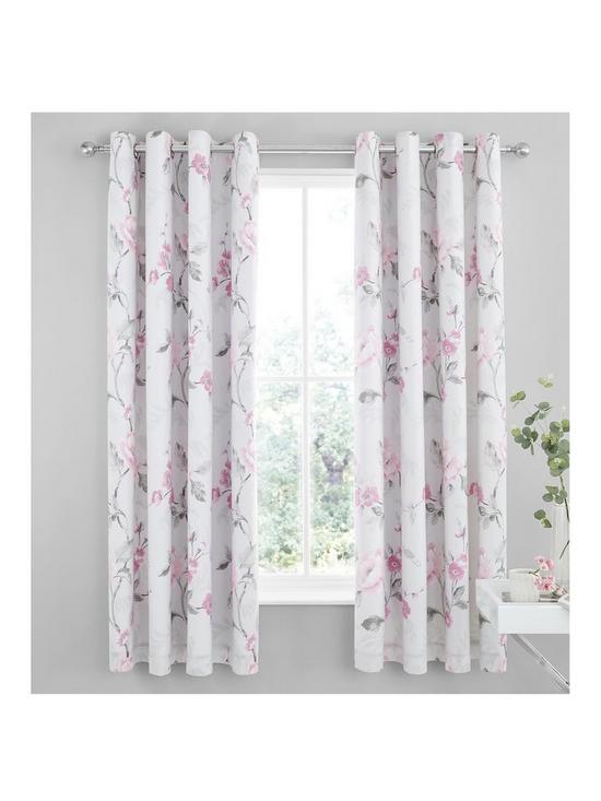 front image of catherine-lansfield-floral-trail-eyelet-linednbspcurtains-exclusive-to-us