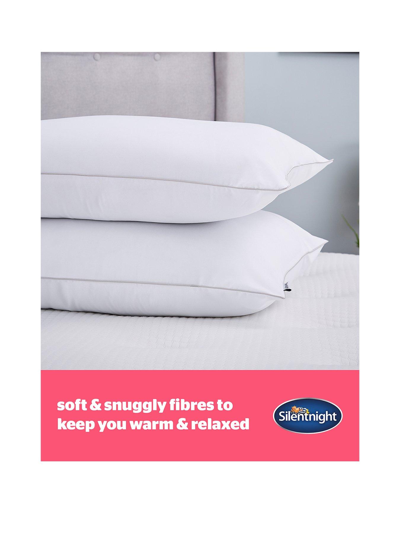 Image 2 of 7 of Silentnight So Full Pillow Pack &nbsp;Set of 2 with 2 extra completely FREE! - White