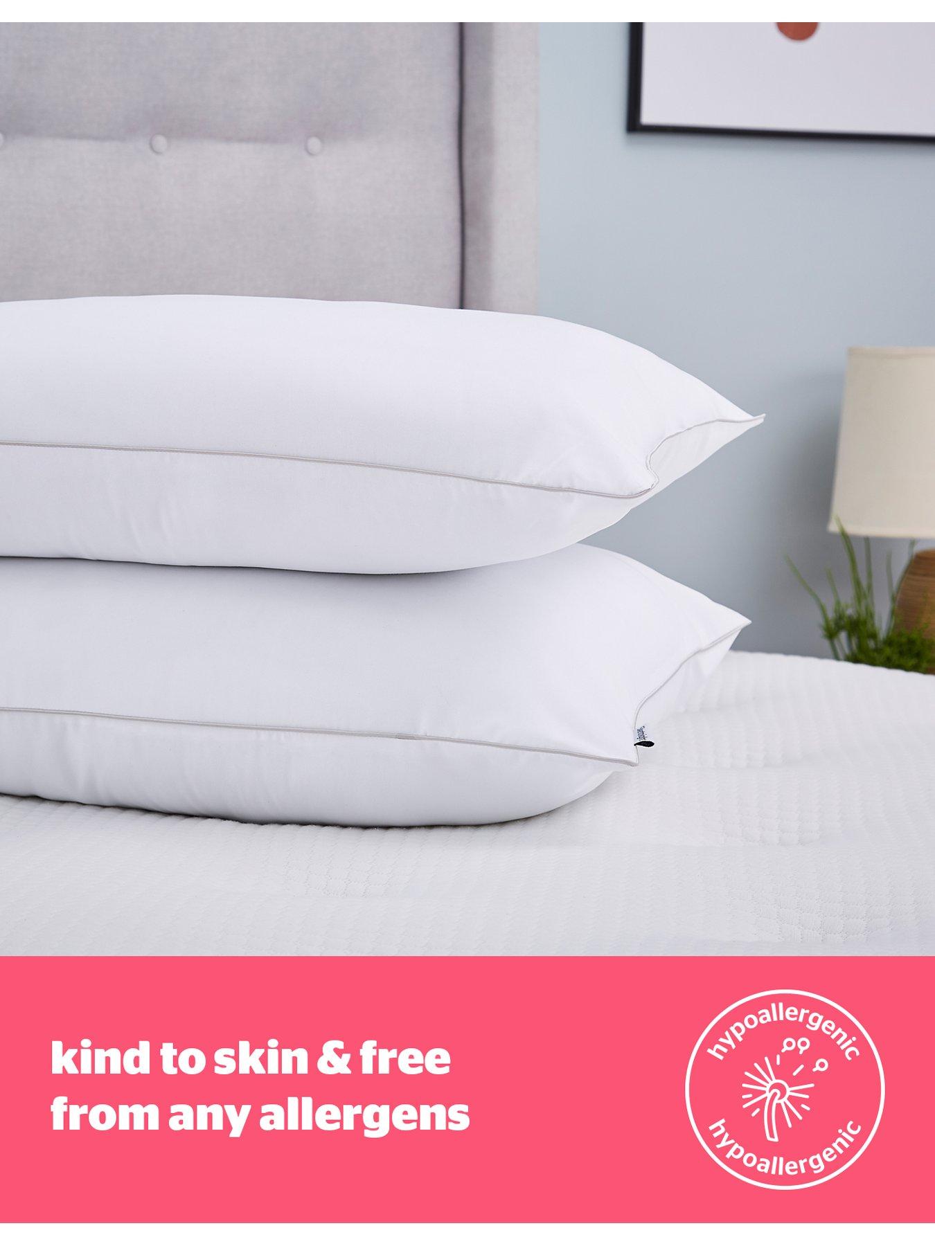 Image 5 of 7 of Silentnight So Full Pillow Pack &nbsp;Set of 2 with 2 extra completely FREE! - White