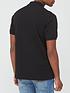  image of lacoste-plain-polo-with-croc-black
