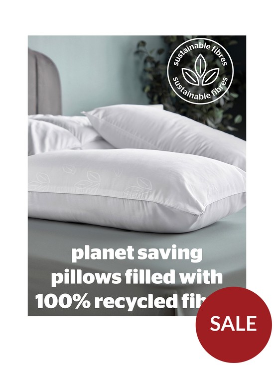 stillFront image of silentnight-eco-comfort-pillow-firm