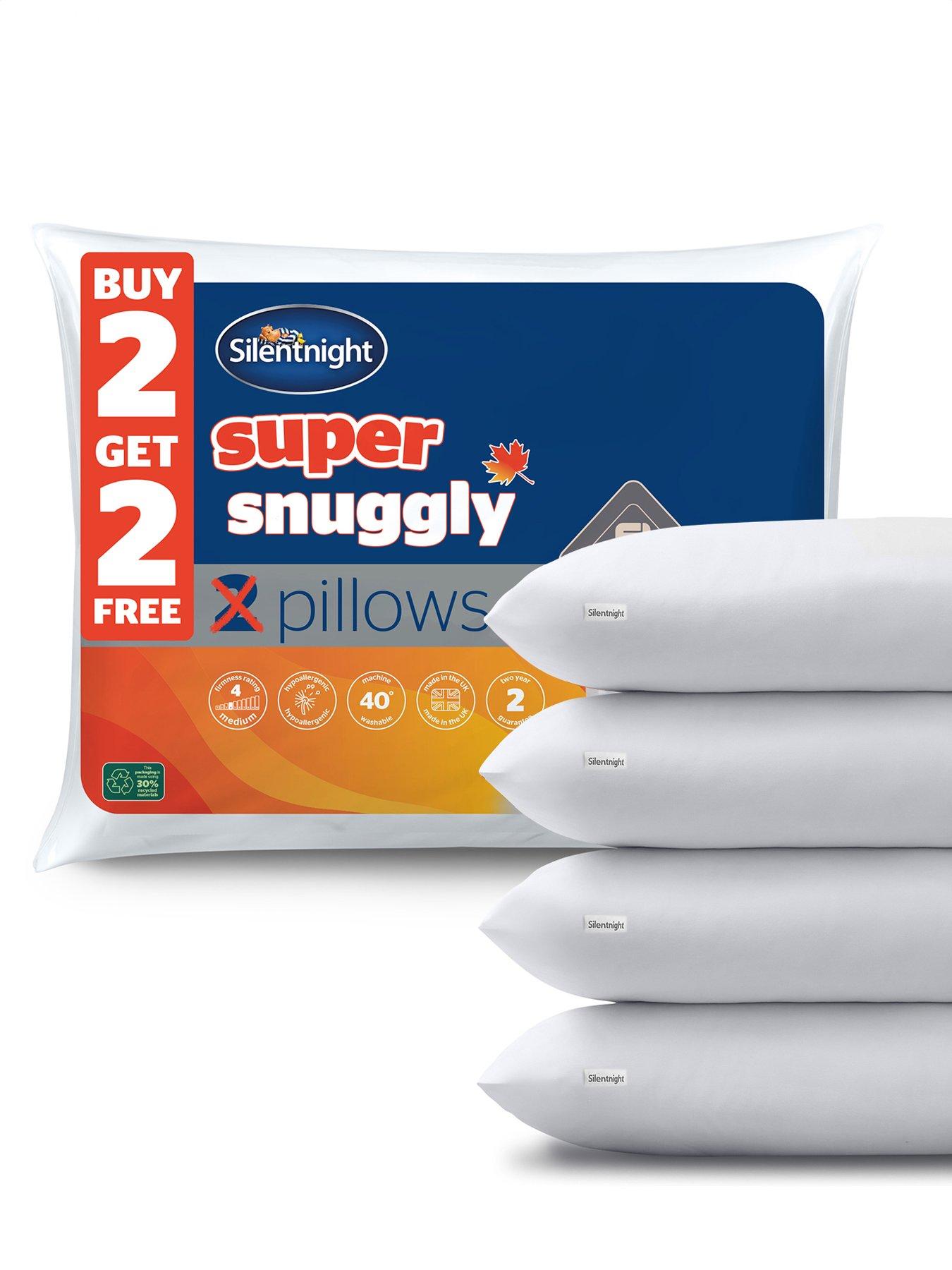 Silentnight Super Snuggly Pillows Buys 2 get 2 FREE!