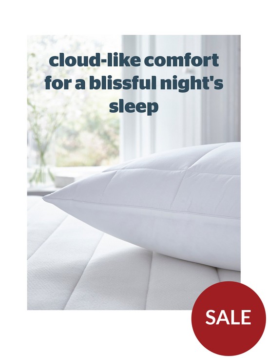 stillFront image of silentnight-luxury-cloud-pillow-ndash-medium-support