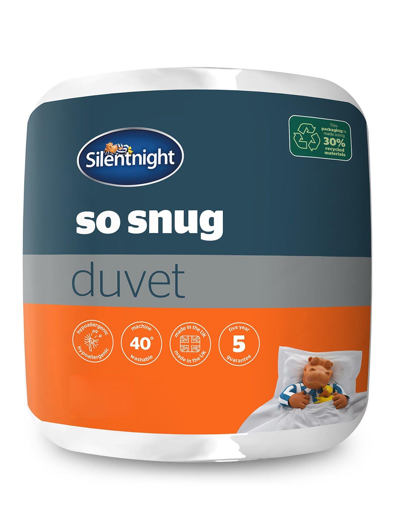  image of silentnight-so-snug-135-tog-duvet-white