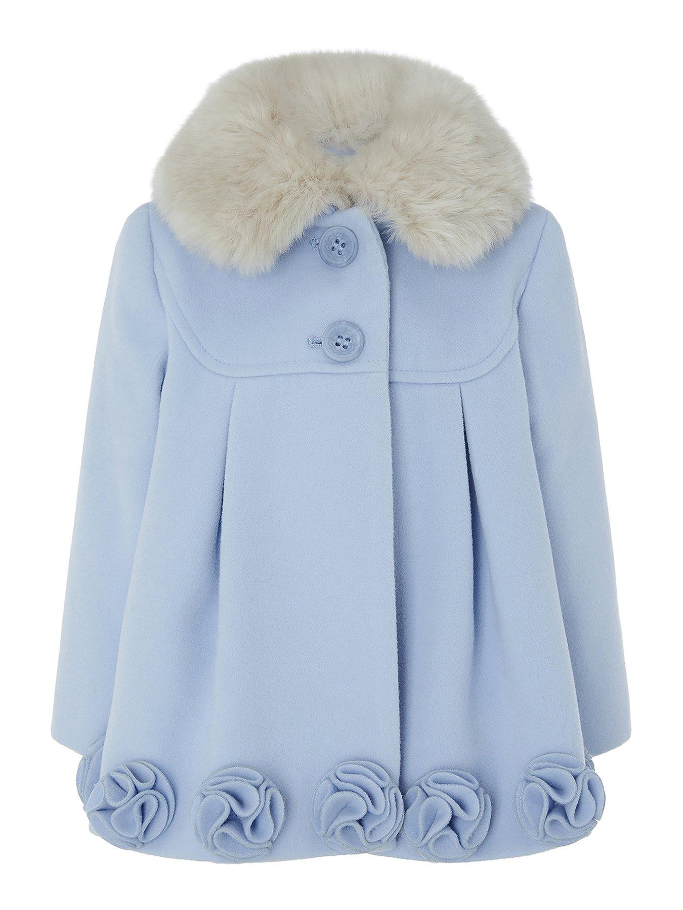 girls baby blue coat
