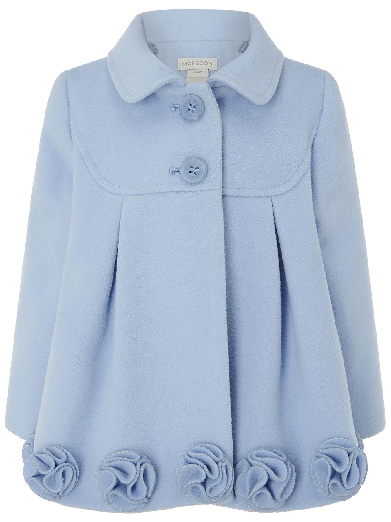 girls baby blue coat