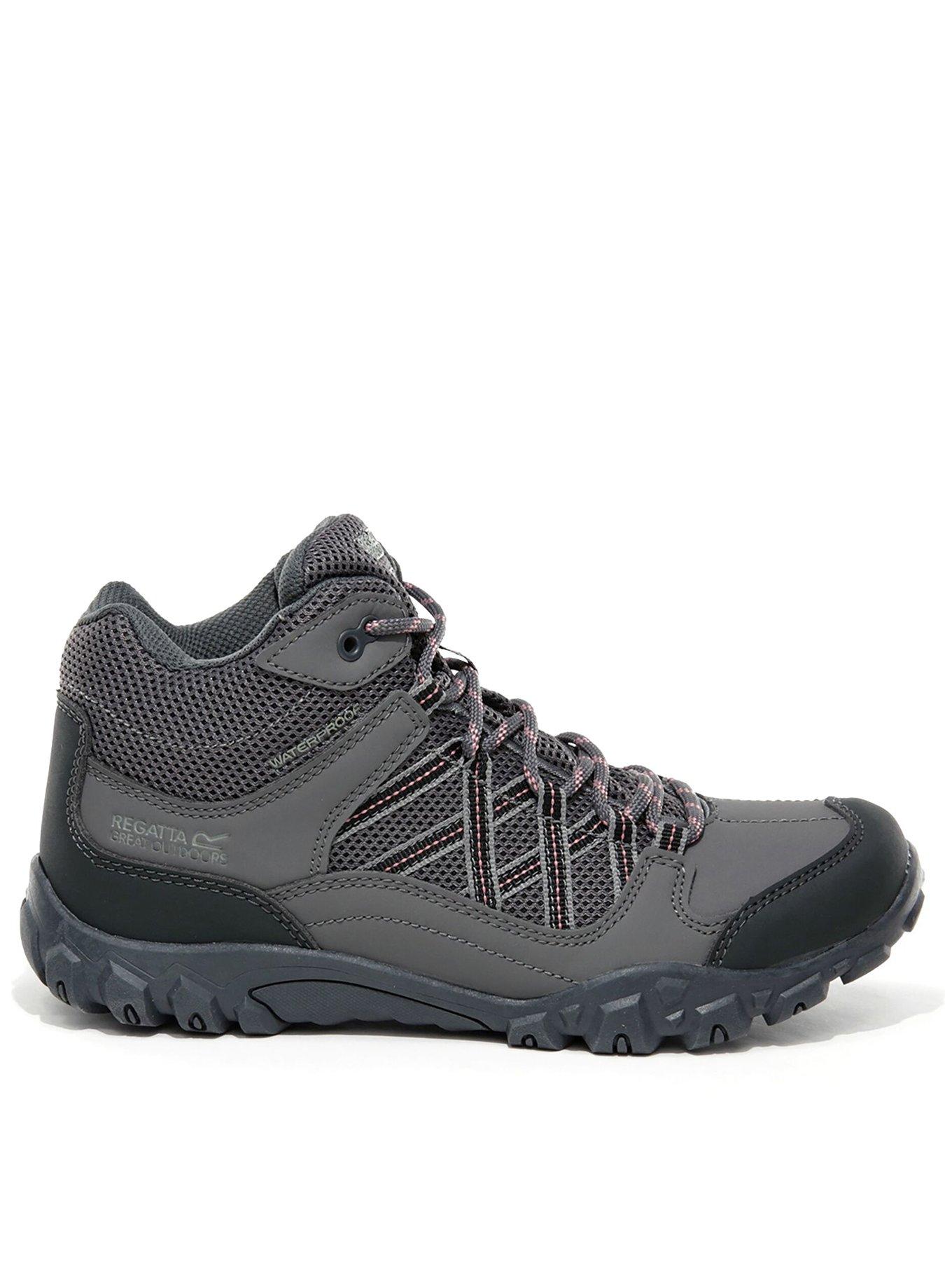 Image 2 of 6 of Regatta Junior Edgepoint Mid-Cut Walking Boot - Grey