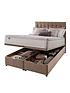  image of silentnight-mila-velvet-1000-pillowtop-ottoman-storage-bed-with-headboard