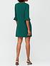 image of v-by-very-lana-tunic-dress-forest-green
