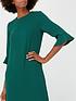  image of v-by-very-lana-tunic-dress-forest-green