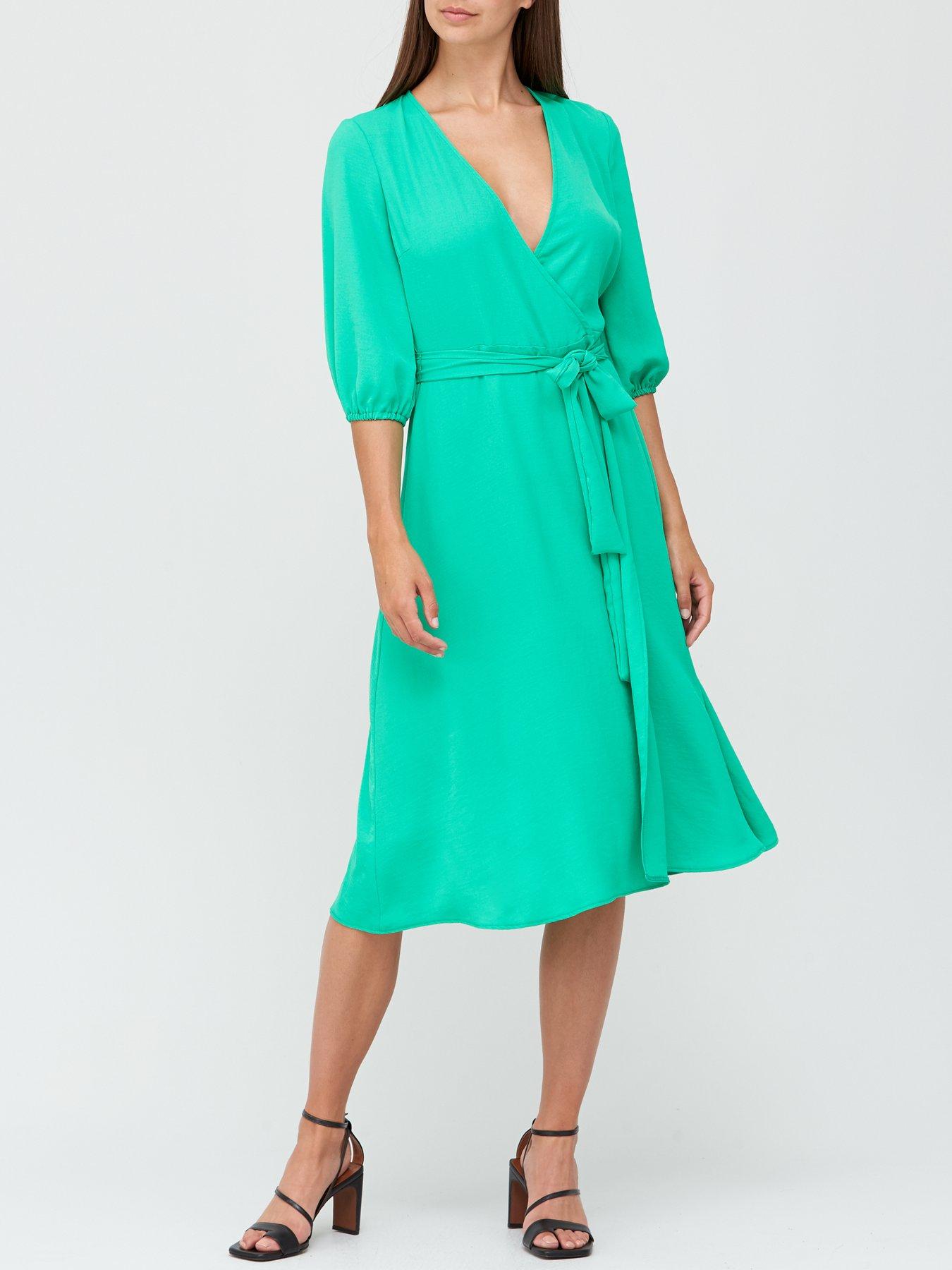 littlewoods green dress