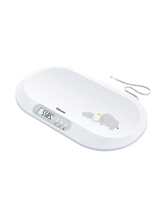 stillFront image of beurer-by90-smart-bluetooth-baby-scales