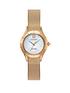 citizen-eco-drive-mother-of-pearl-dial-rose-gold-stainless-steel-mesh-strap-ladies-watchfront