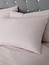  image of catherine-lansfield-soft-brushed-cotton-145gsm-single-duvet-cover-set-pink