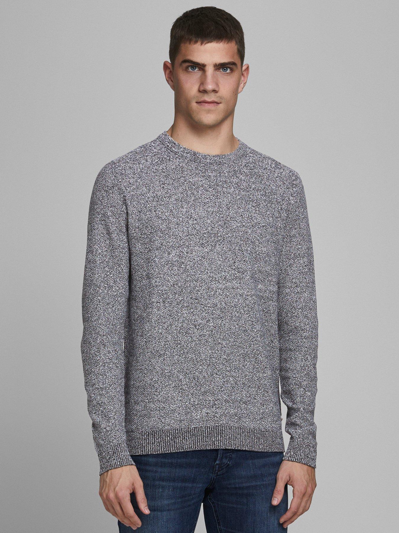 grey jumpers men