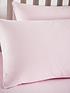  image of catherine-lansfield-soft-n-cosy-brushed-cotton-housewife-pillowcase-pair-pink