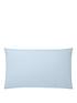  image of catherine-lansfield-soft-n-cosy-brushed-cotton-housewife-pillowcase-pair-blue