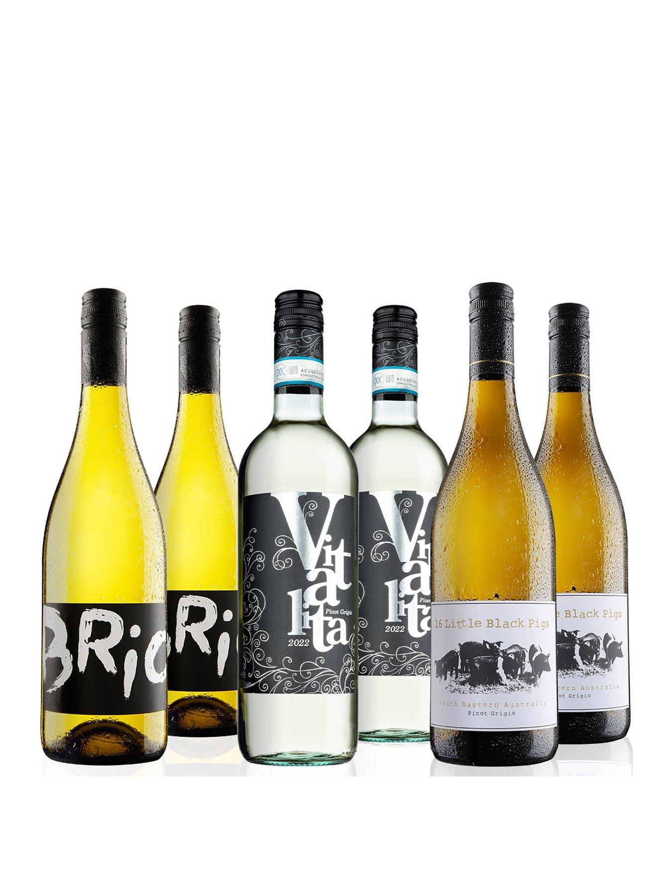 undefined Pinot Grigio Wine Selection 6x 75cl Bottles