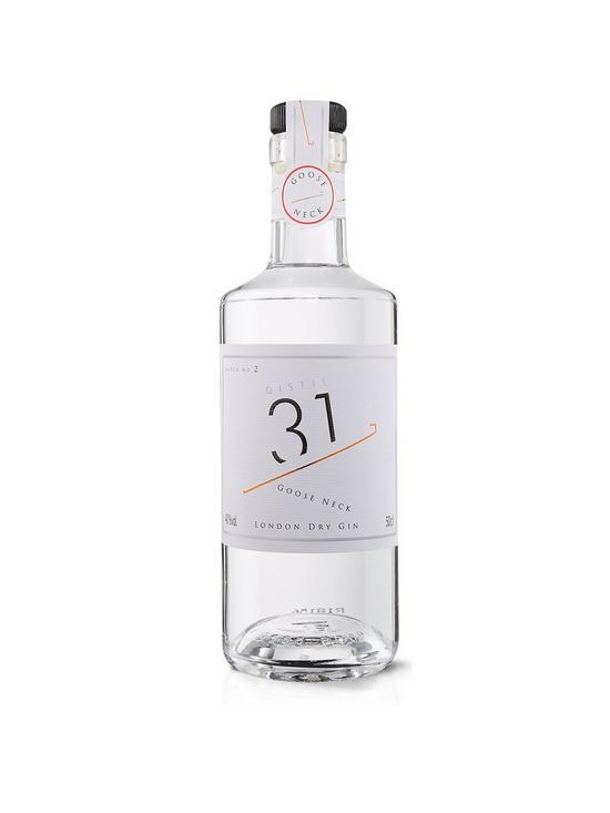 front image of virgin-wines-distil-31-goose-neck-london-dry-gin-50cl