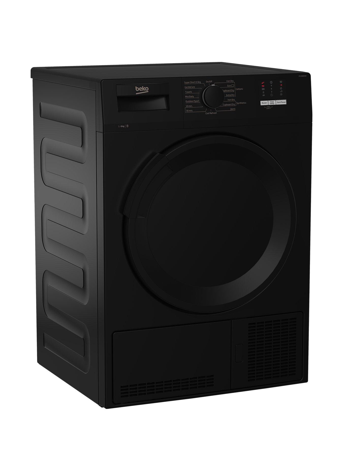 Beko DTLCE80051B 8kg Load Fullsize Condenser Sensor Tumble Dryer