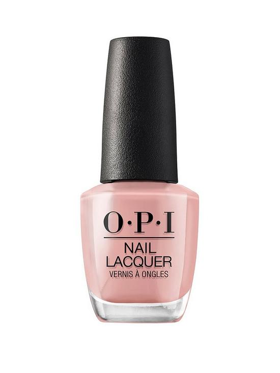 front image of opi-nail-polish-dulce-de-leche-15-ml