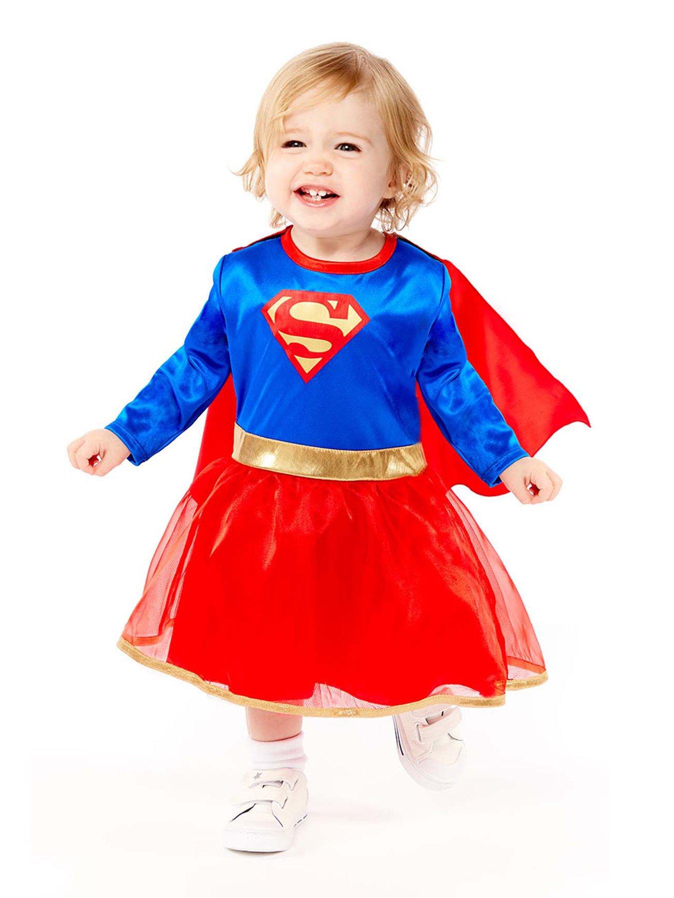 Superman Supergirl Toddler Costume