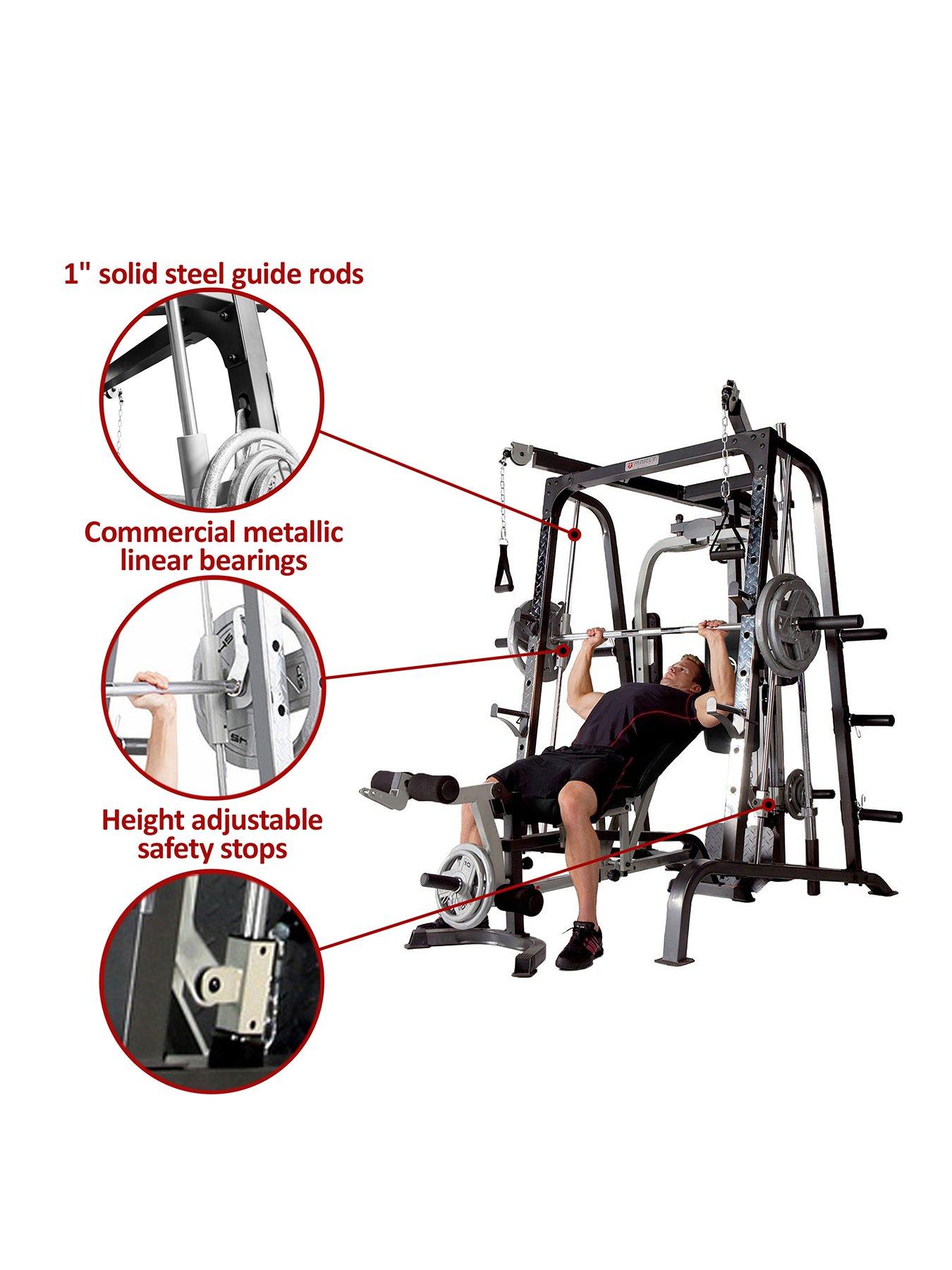 Marcy md9010g best sale deluxe smith machine