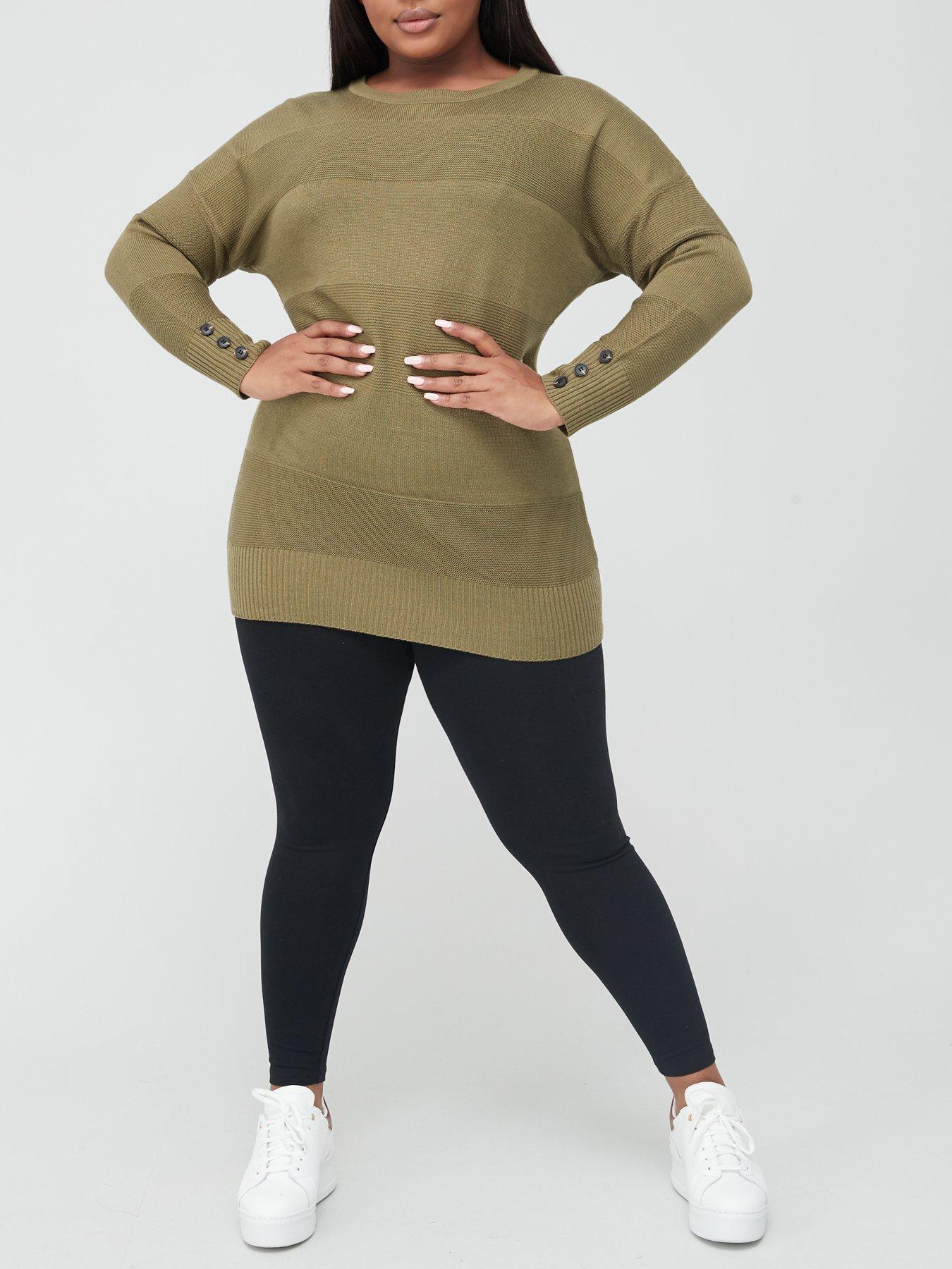 khaki green jumpers womens