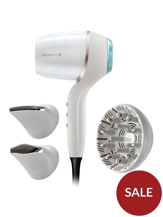 front image of remington-hydraluxe-pro-hair-dryer-2200-wattsnbsp-ec9001-nbsp3-heat-and-2-speed-settings