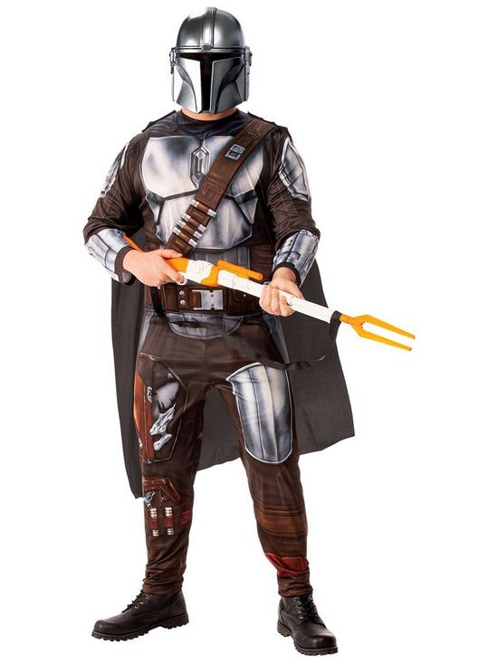 front image of star-wars-the-mandalorian-bounty-hunter-adult-costume