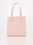  image of ted-baker-crosshatch-small-icon-bag-pink